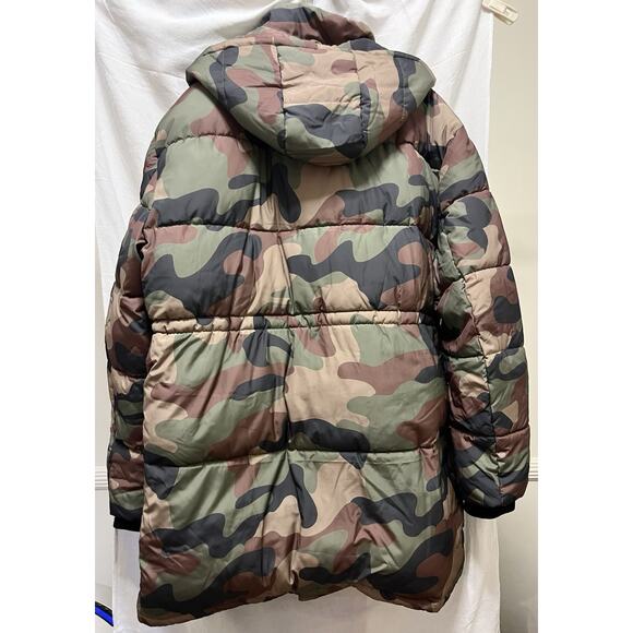 Hudson HDSN Mens Quilted Hooded Storm Parka Puffer Coat Size 2XL Camo $438 MSRP - Picture 8 of 16